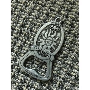 Bell’s Inspired Brewing OBERON ALE Metal Keychain Keyring BOTTLE OPENER